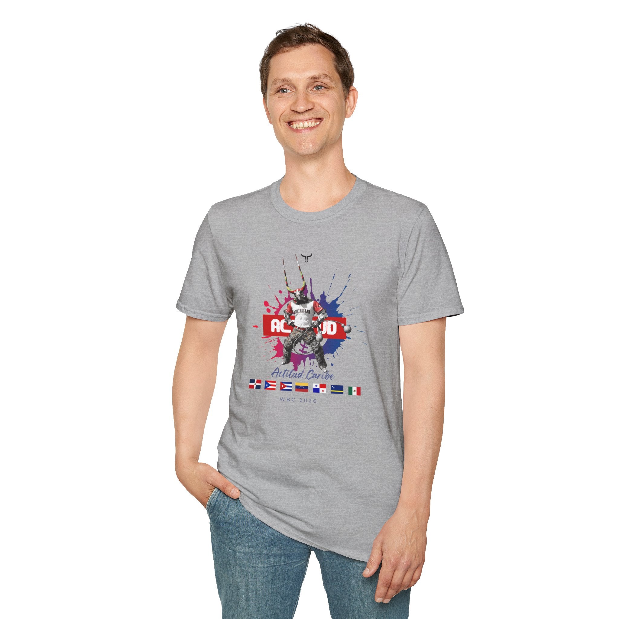 Diablo Cojuelo Carnaval T-Shirt — Actitud Caribe WBC 2026