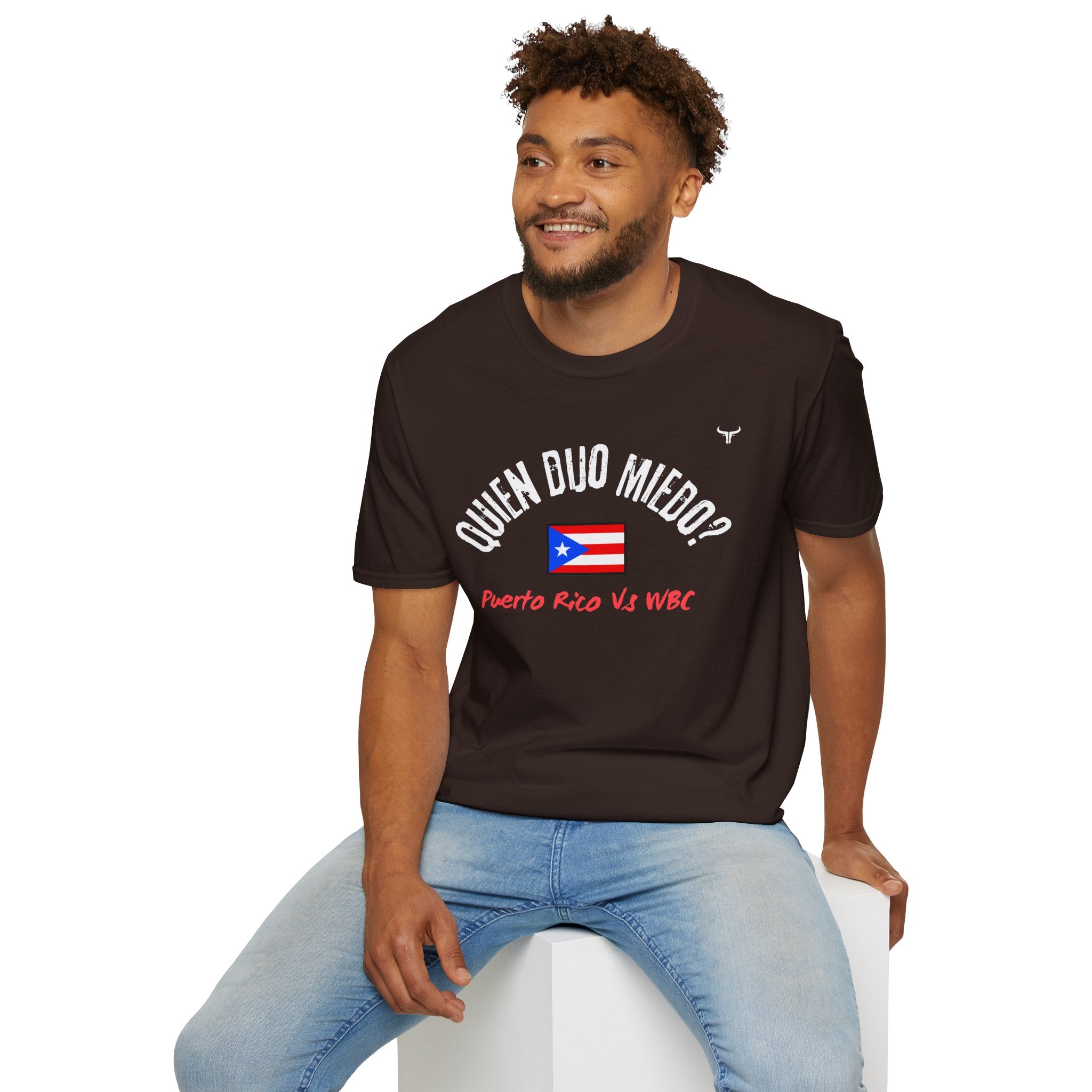 Puerto Rico Baseball Tee — "¿Quién Dijo Miedo?" Fan T-Shirt
