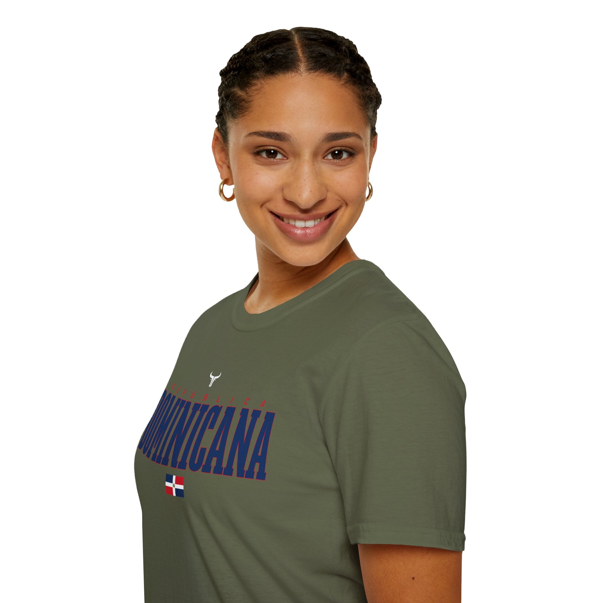 REPUBLICA DOMINICAN  WBC fan T-Shirt R Cotton Tee