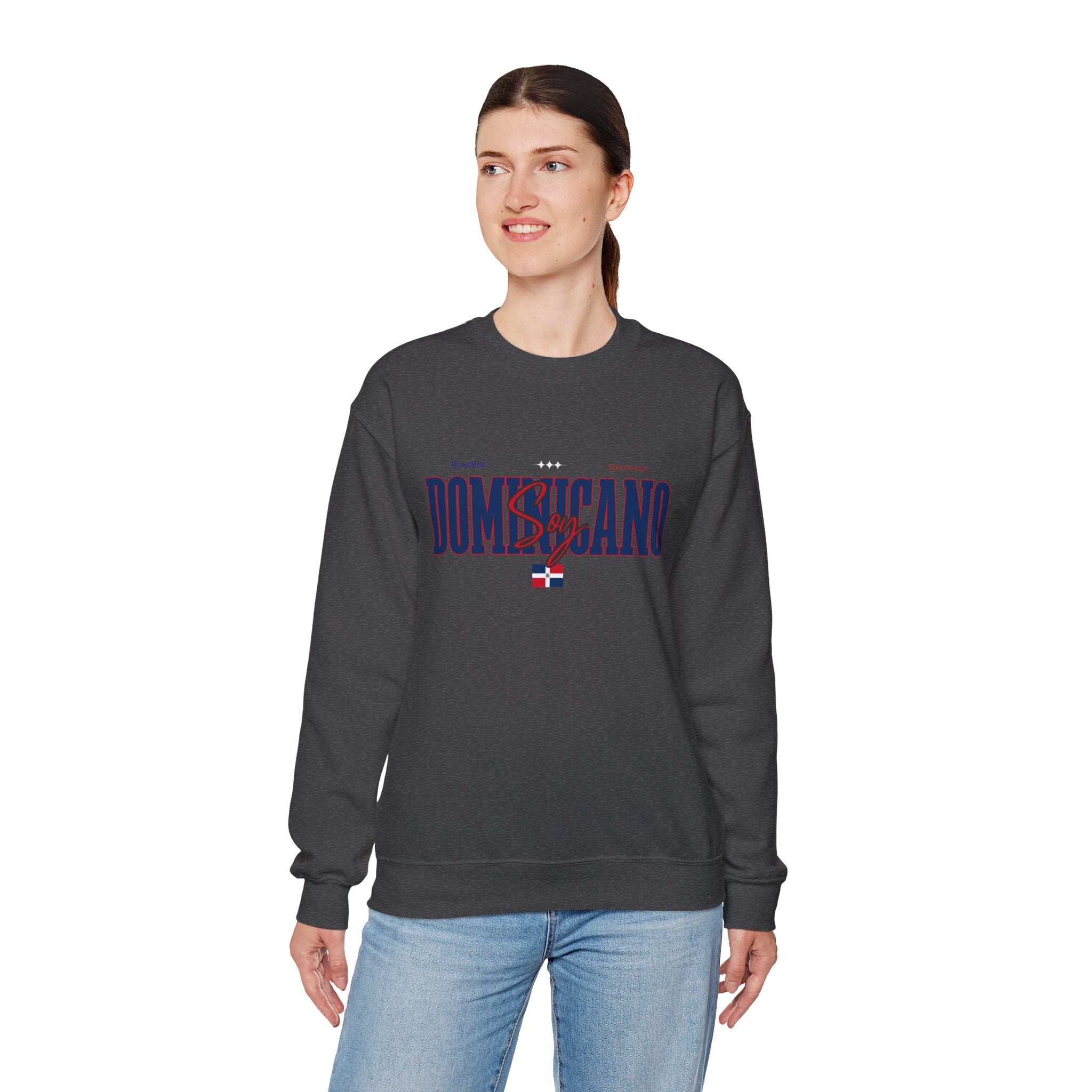 Dominicano Soy Sweatshirt — Dominican Republic Baseball Fan Crewneck