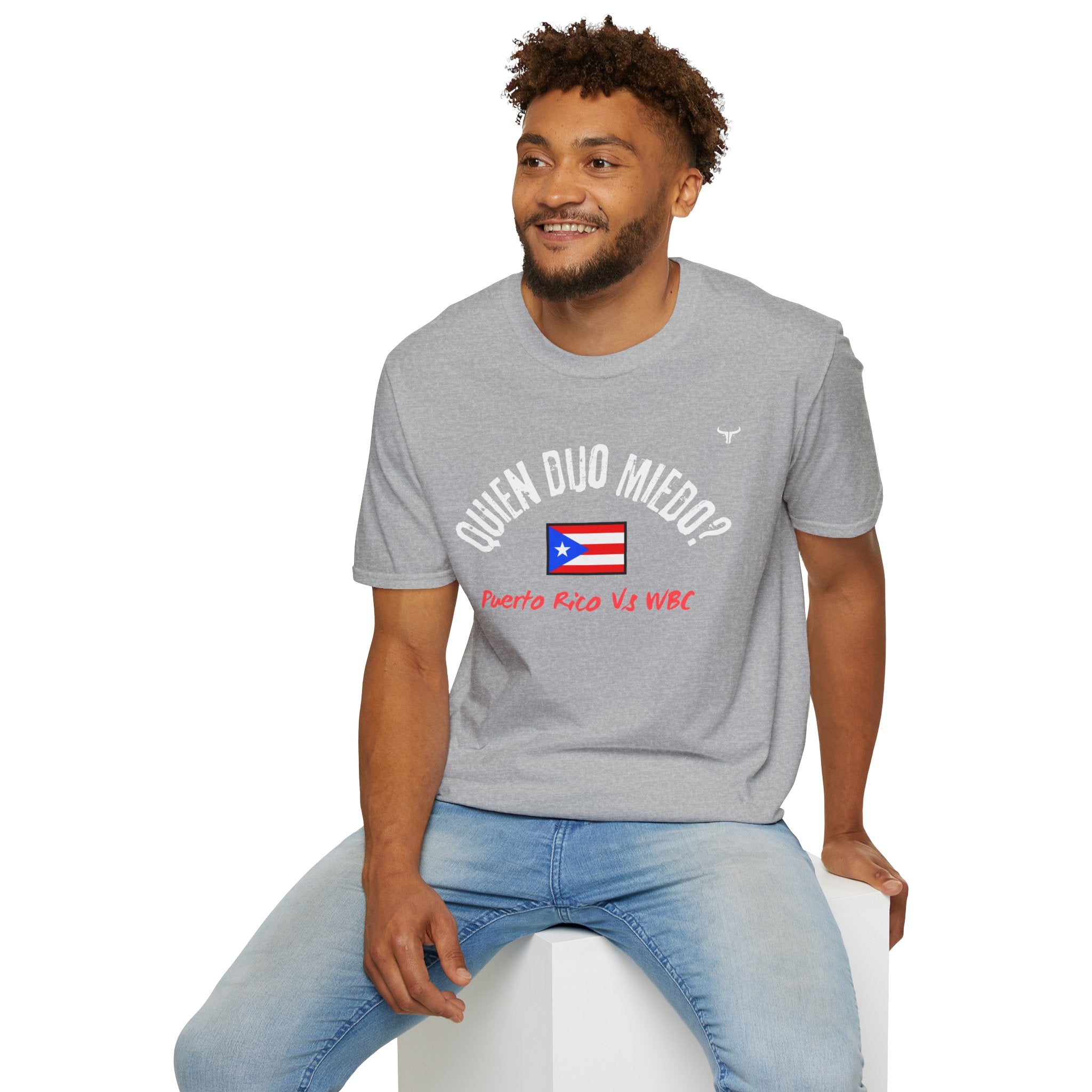 Puerto Rico Baseball Tee — "¿Quién Dijo Miedo?" Fan T-Shirt