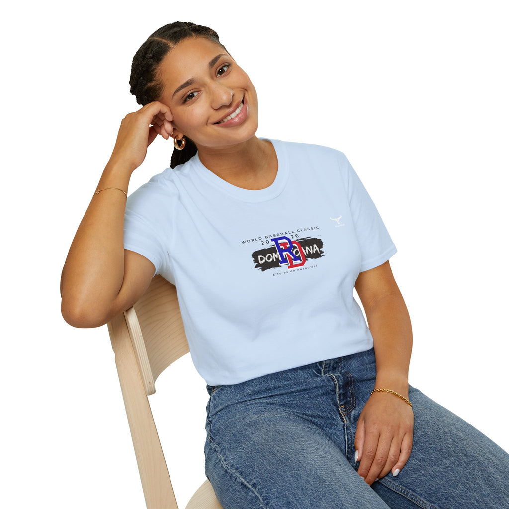 Dominican Republic WBC 2026 Hoodie — "E' to Es De Nosotros / This Is Ours" Unisex Softstyle T-Shirt