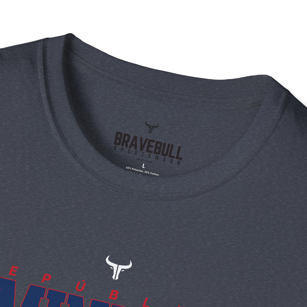 REPUBLICA DOMINICAN  WBC fan T-Shirt R Cotton Tee