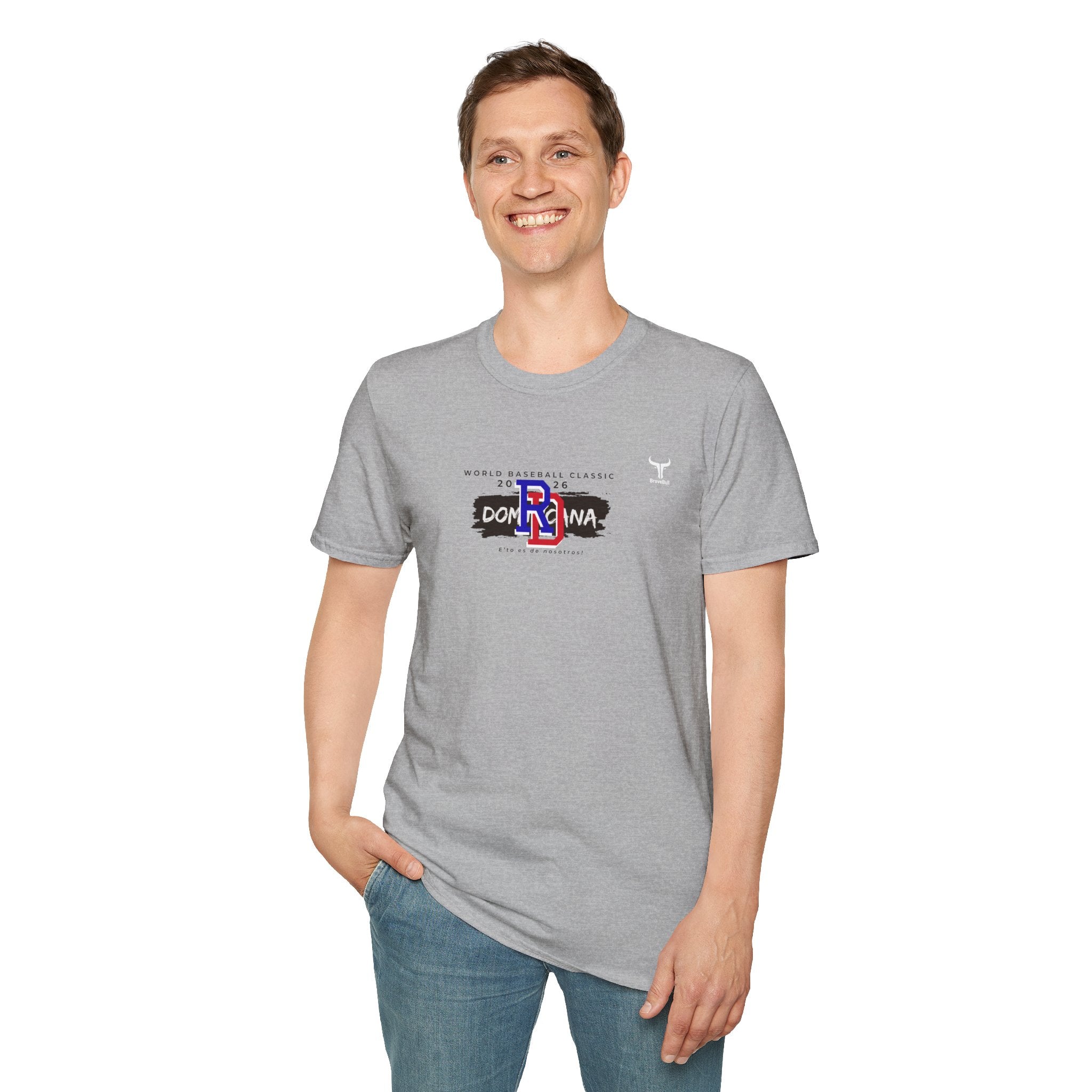 Dominican Republic WBC 2026 Hoodie — "E' to Es De Nosotros / This Is Ours" Unisex Softstyle T-Shirt