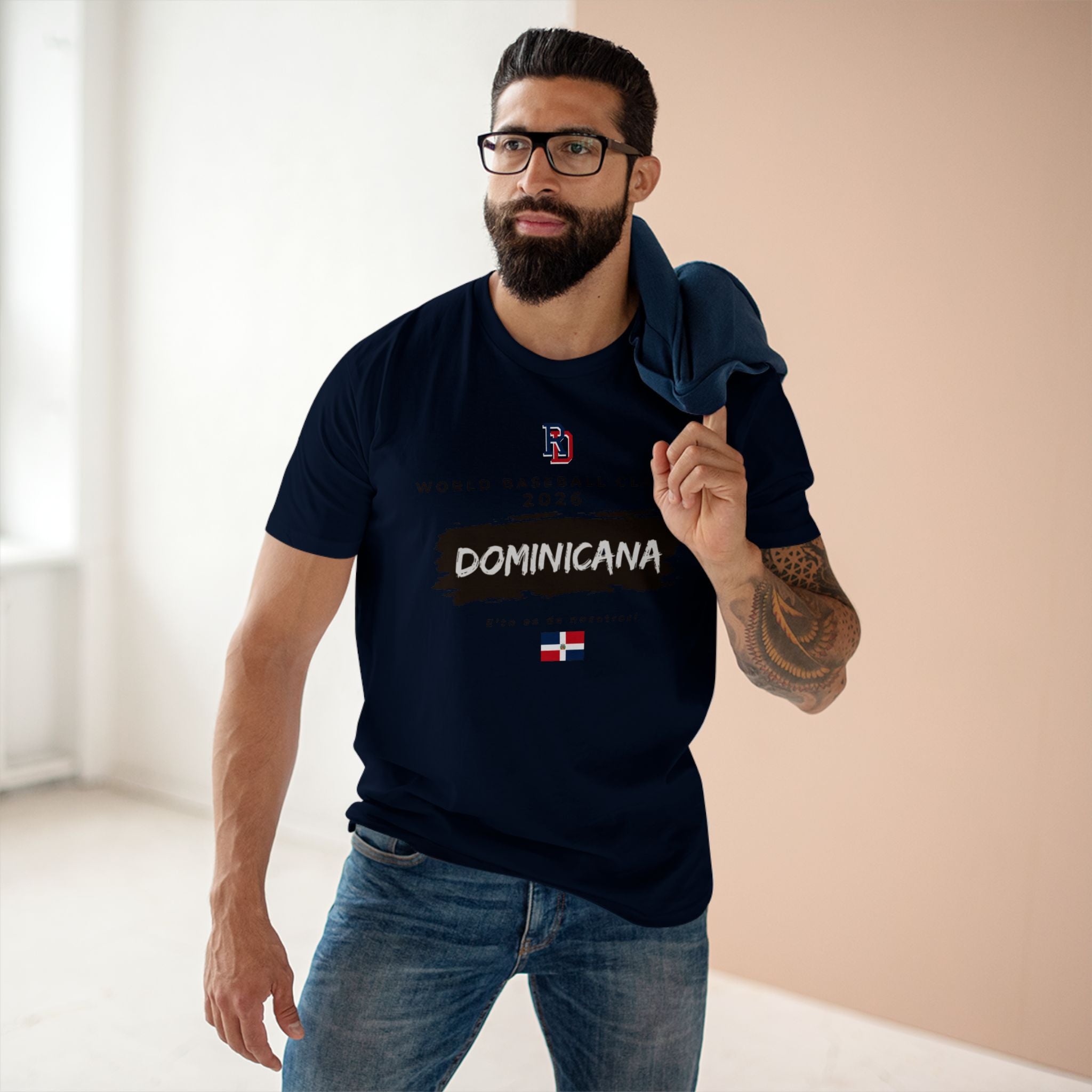 Dominican Republic 2026 WBC Fan Tee — "E'to es de nosotros / This is our"