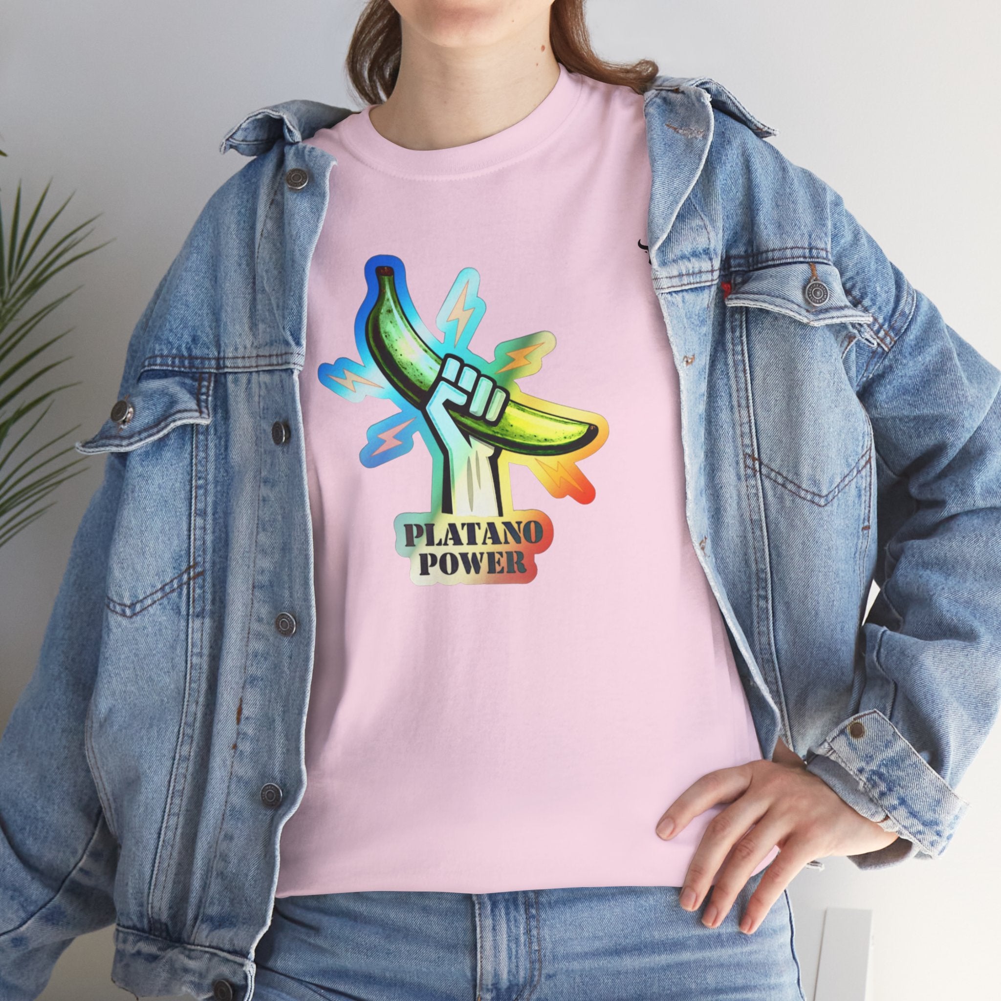 Platano Power T-Shirt – WBC Limeted Edition Unisex Heavy Cotton Tee