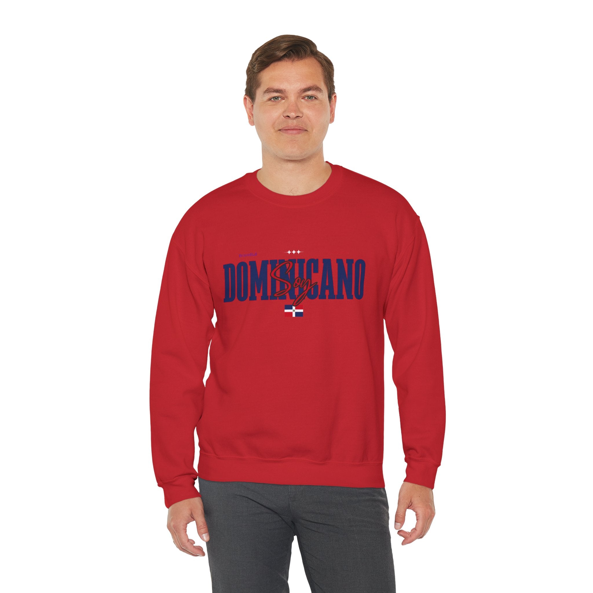 Dominicano Soy Sweatshirt — Dominican Republic Baseball Fan Crewneck