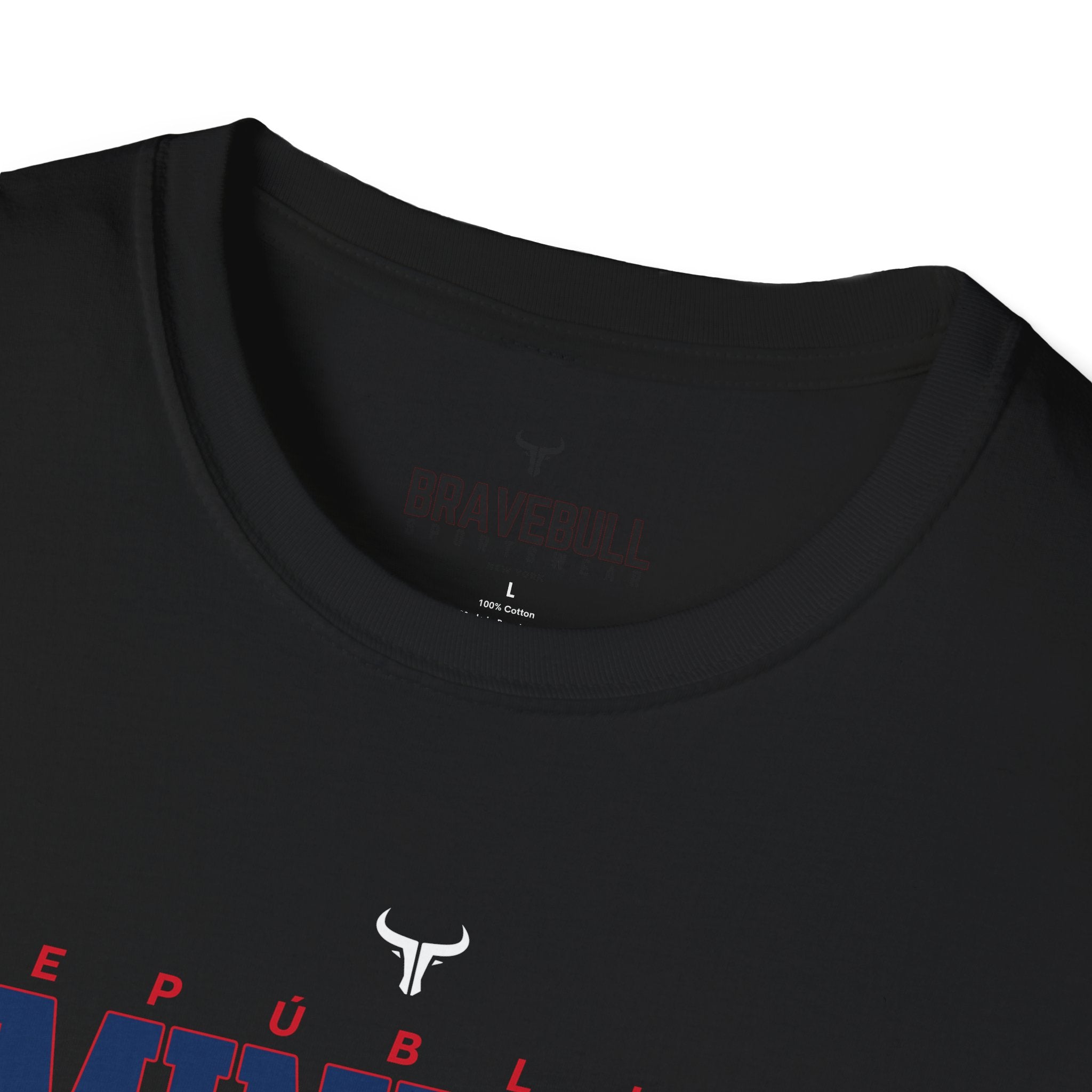 REPUBLICA DOMINICAN  WBC fan T-Shirt R Cotton Tee