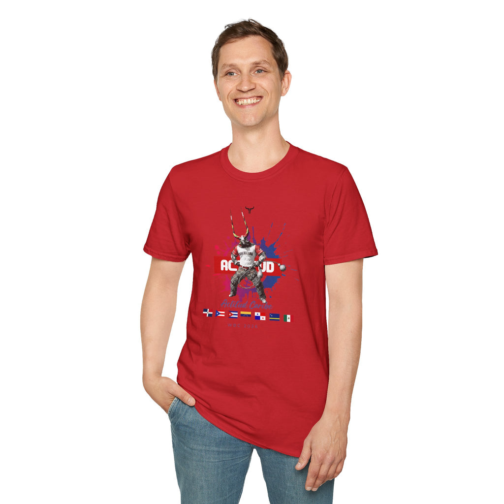 Diablo Cojuelo Carnaval T-Shirt — Actitud Caribe WBC 2026