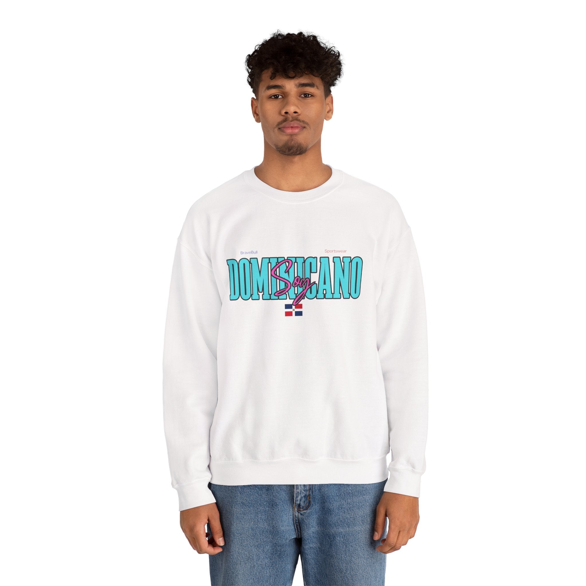 Dominicano Soy Sweatshirt — Dominican Republic Baseball Fan Crewneck