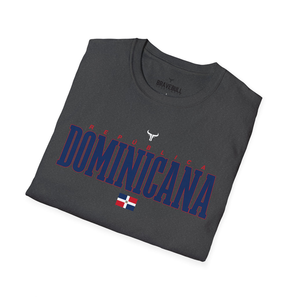 REPUBLICA DOMINICAN  WBC fan T-Shirt R Cotton Tee