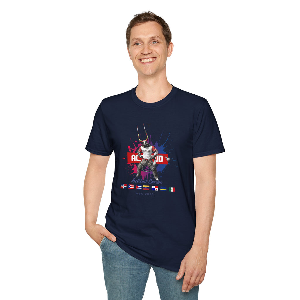 Diablo Cojuelo Carnaval T-Shirt — Actitud Caribe WBC 2026