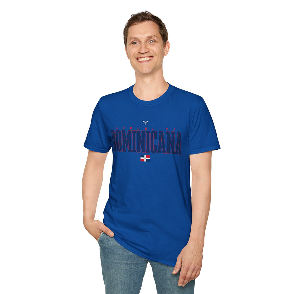 REPUBLICA DOMINICAN  WBC fan T-Shirt R Cotton Tee