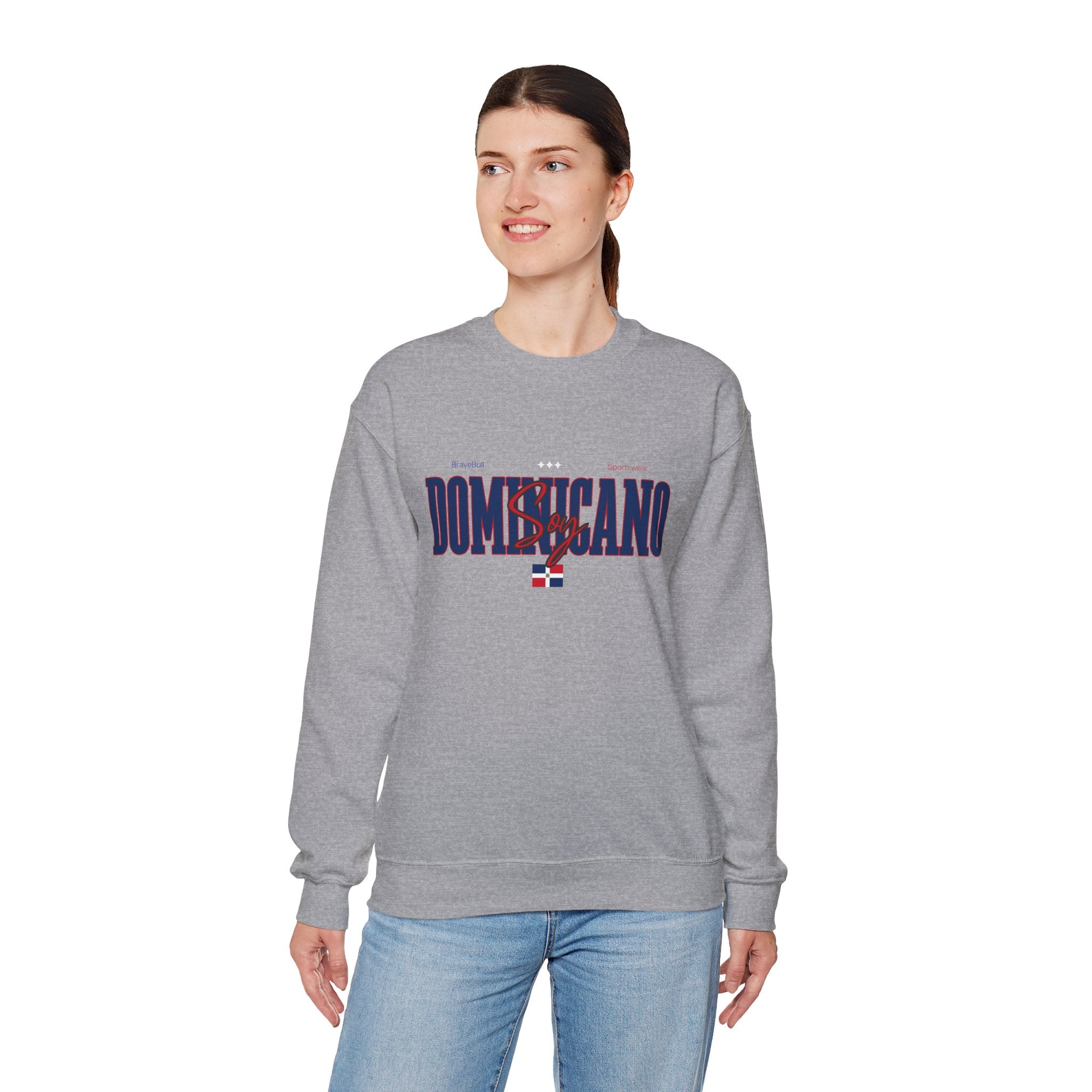 Dominicano Soy Sweatshirt — Dominican Republic Baseball Fan Crewneck