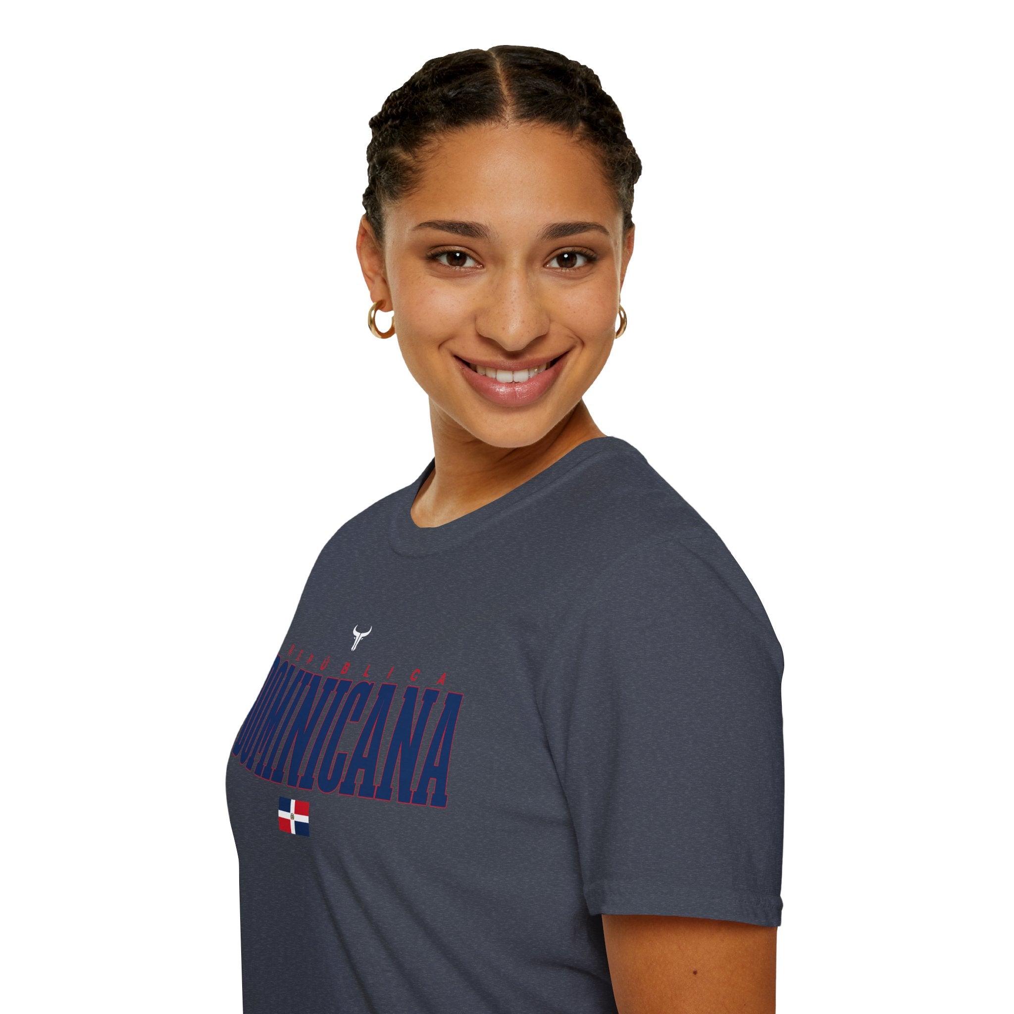 REPUBLICA DOMINICAN  WBC fan T-Shirt R Cotton Tee