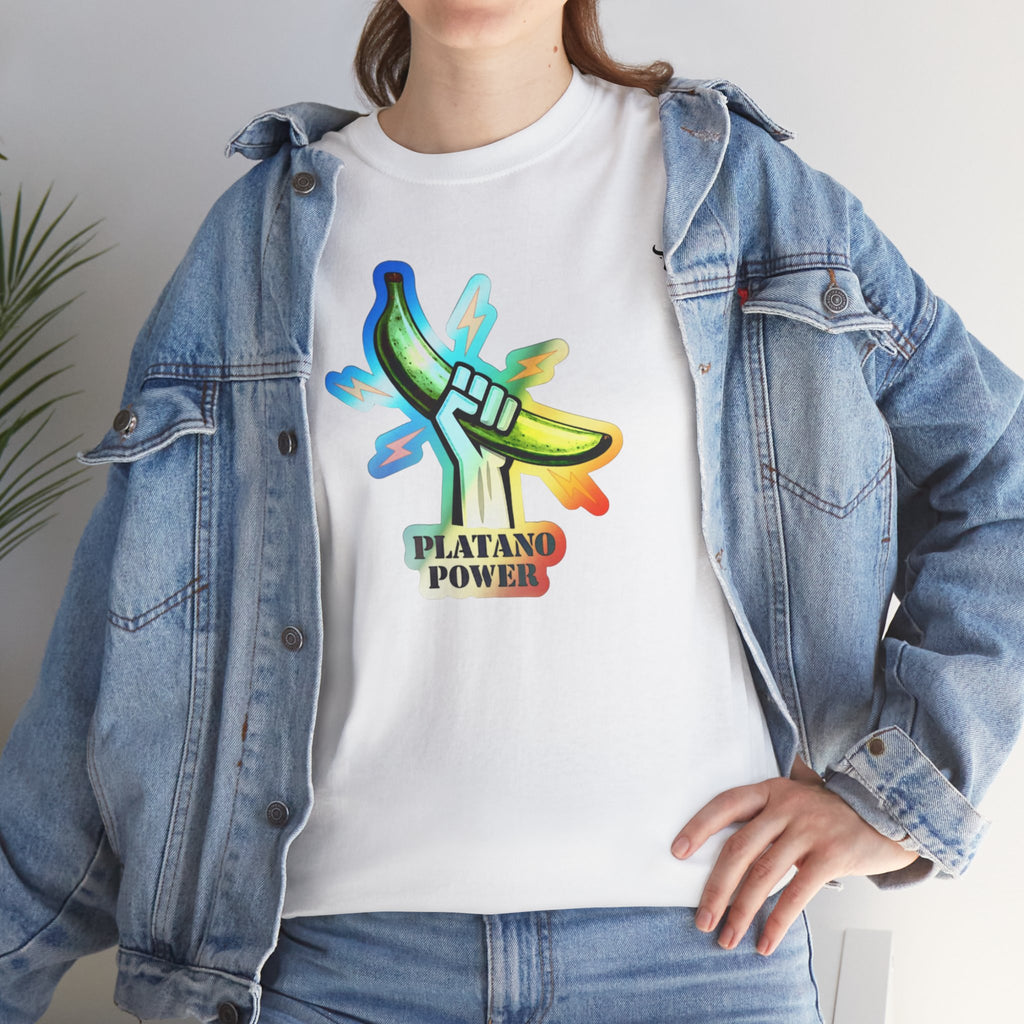 Platano Power T-Shirt – WBC Limeted Edition Unisex Heavy Cotton Tee