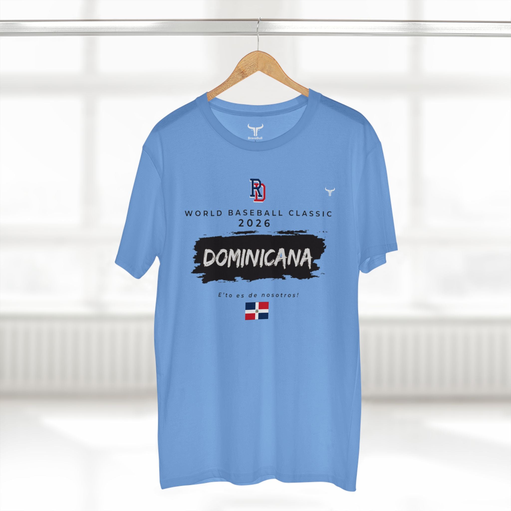 Dominican Republic 2026 WBC Fan Tee — "E'to es de nosotros / This is our"