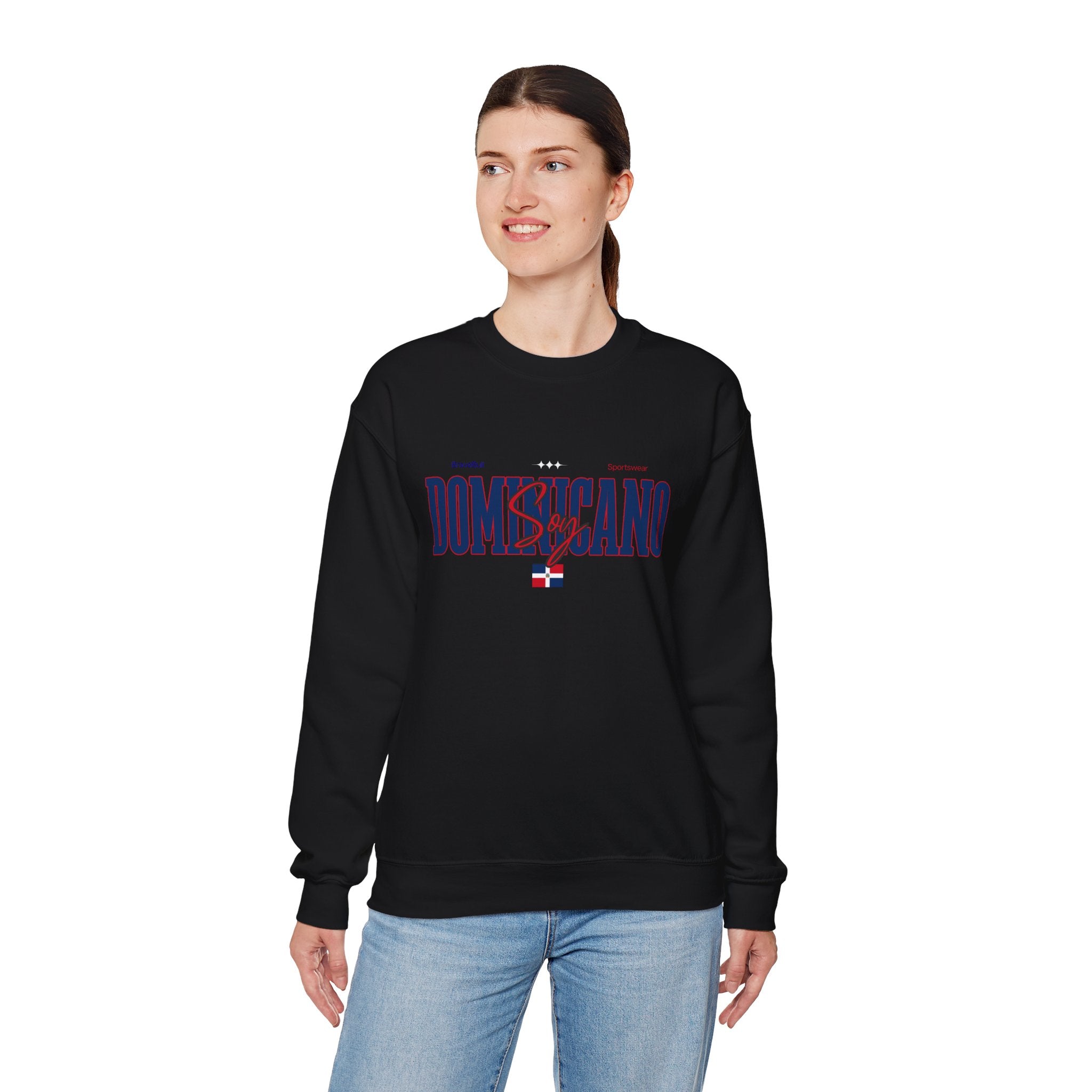 Dominicano Soy Sweatshirt — Dominican Republic Baseball Fan Crewneck