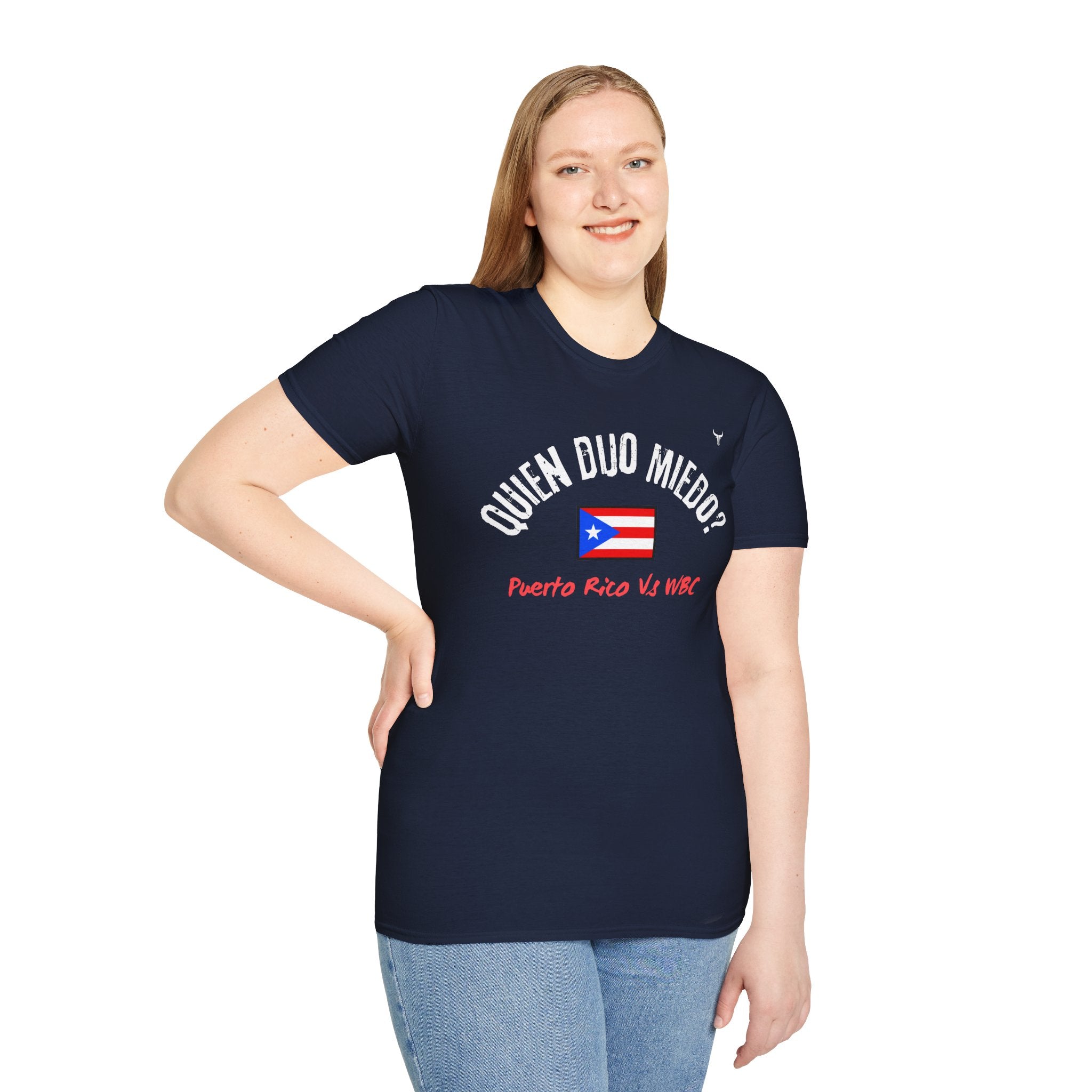 Puerto Rico Baseball Tee — "¿Quién Dijo Miedo?" Fan T-Shirt
