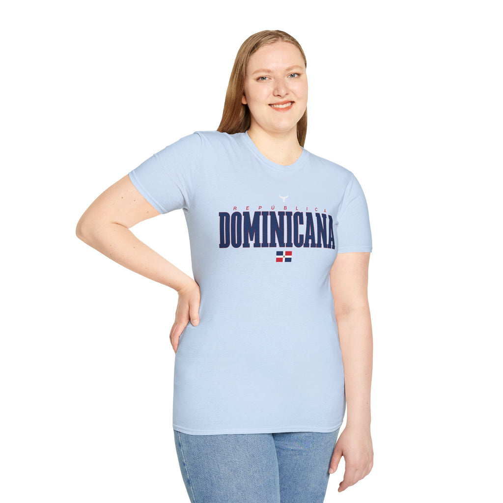 REPUBLICA DOMINICAN  WBC fan T-Shirt R Cotton Tee
