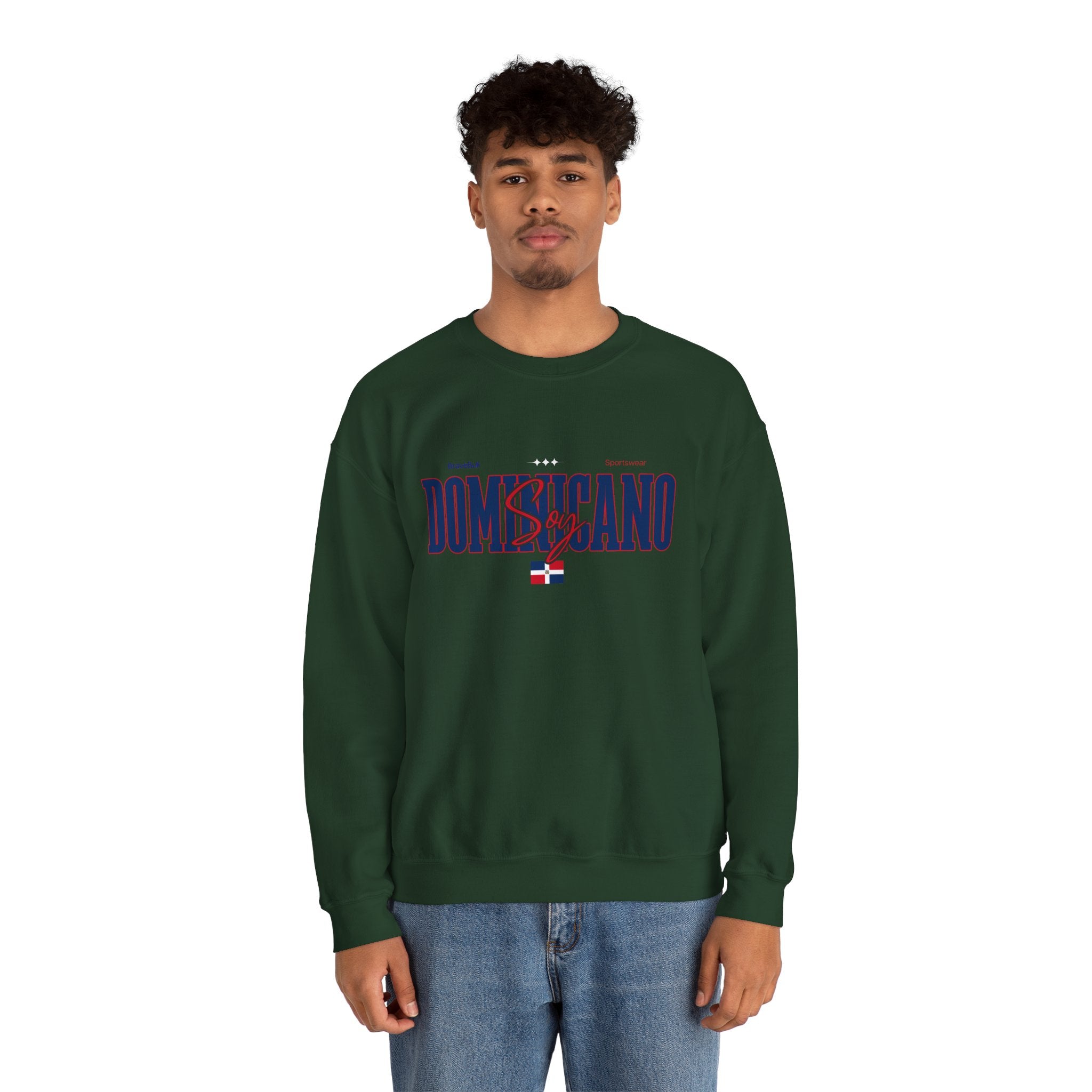 Dominicano Soy Sweatshirt — Dominican Republic Baseball Fan Crewneck