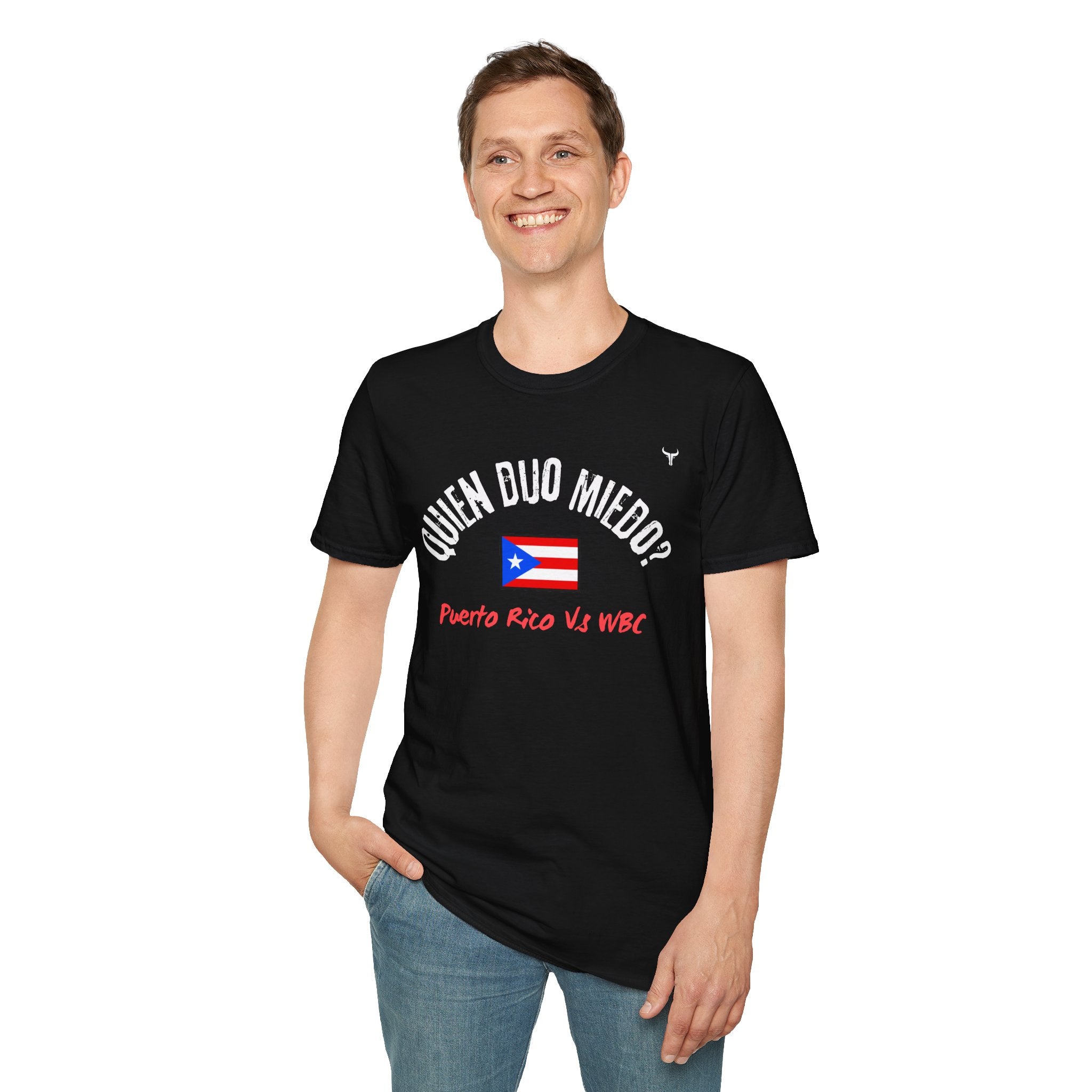 Puerto Rico Baseball Tee — "¿Quién Dijo Miedo?" Fan T-Shirt