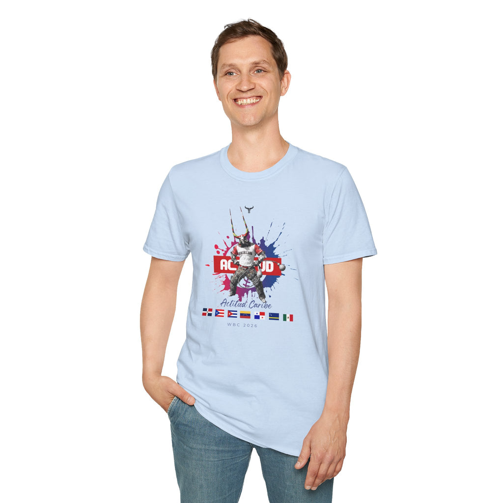 Diablo Cojuelo Carnaval T-Shirt — Actitud Caribe WBC 2026