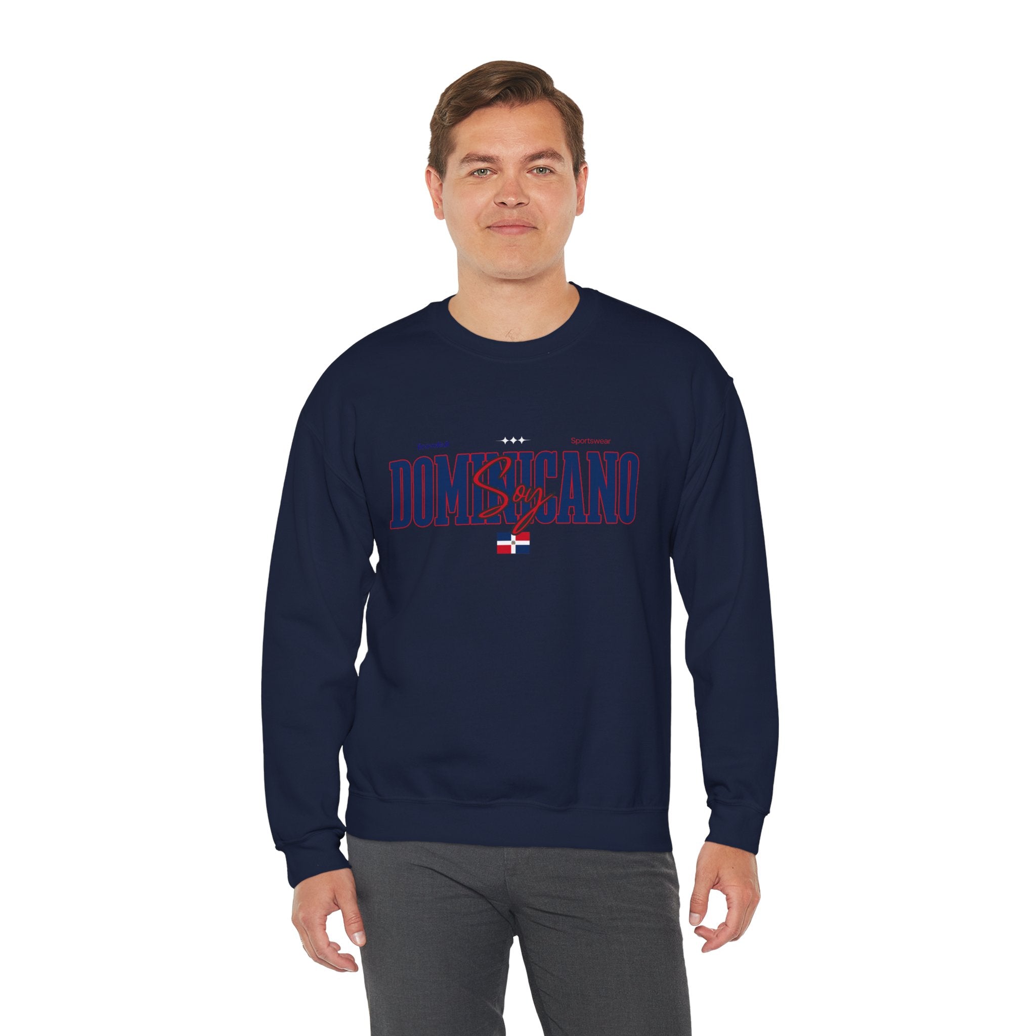 Dominicano Soy Sweatshirt — Dominican Republic Baseball Fan Crewneck