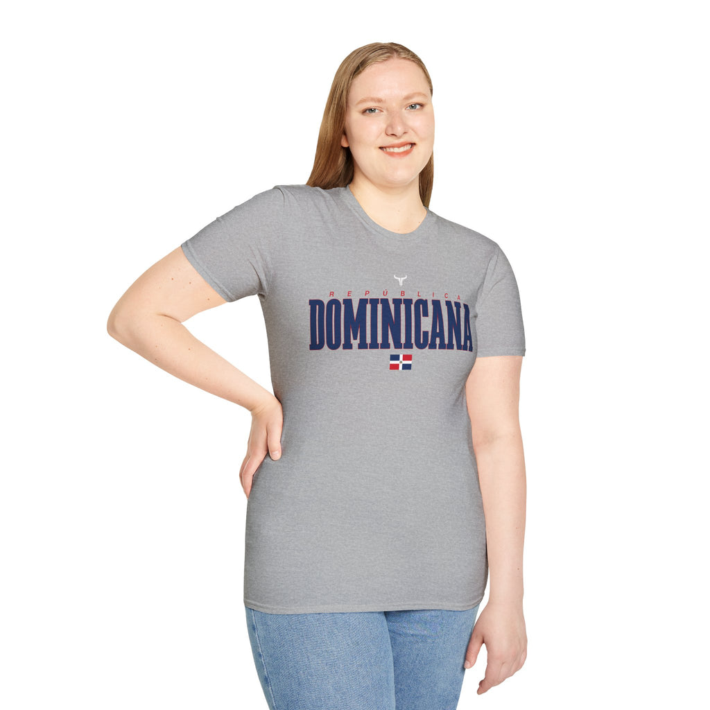 REPUBLICA DOMINICAN  WBC fan T-Shirt R Cotton Tee