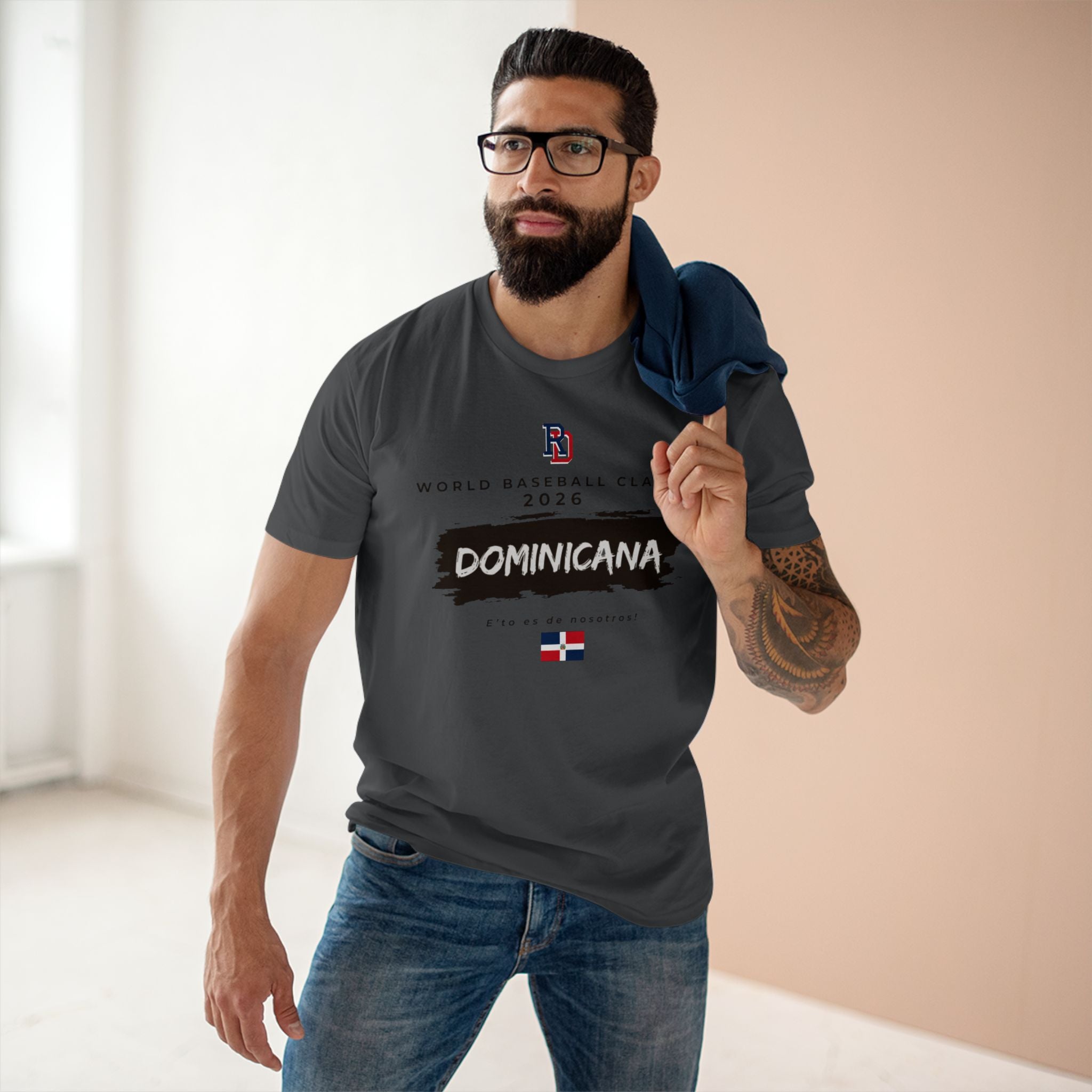 Dominican Republic 2026 WBC Fan Tee — "E'to es de nosotros / This is our"